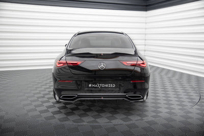 Rear Splitter (with vertical bars) Mercedes-Benz CLA Coupe C118