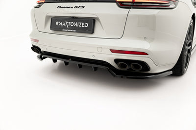 Rear Splitter (with vertical bars) Porsche Panamera GTS Sport Turismo 971 Facelift