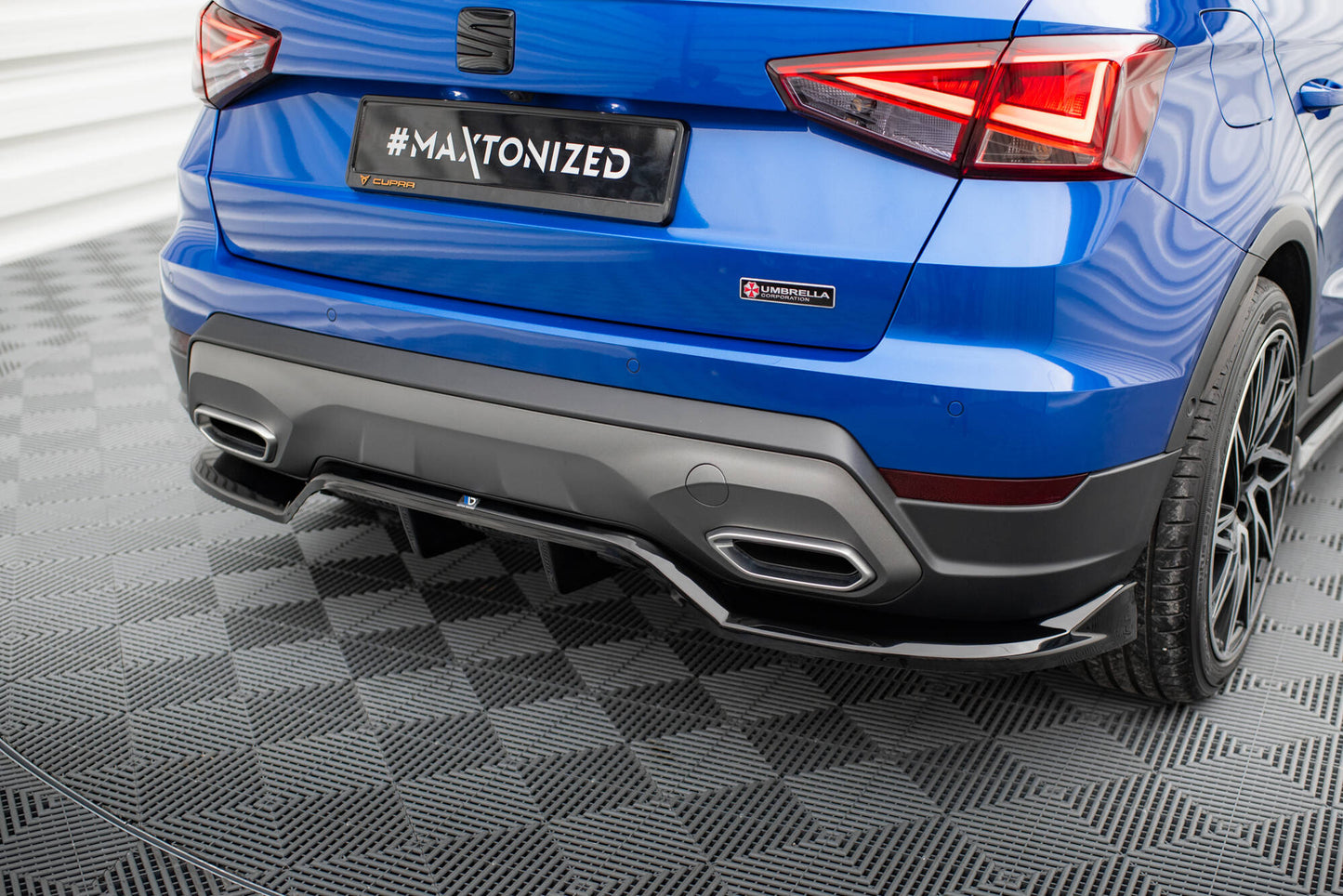 Rear Splitter (with vertical bars) Seat Arona FR Mk1 Facelift
