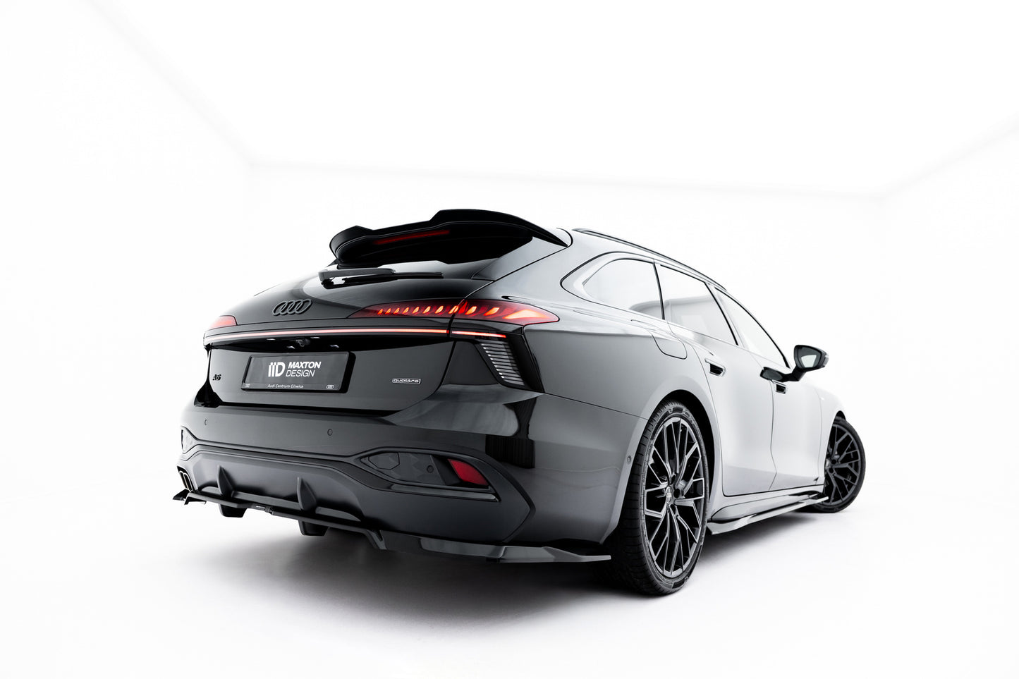 Rear Splitter (with vertical bars) V.1 Audi A6 S-Line C9