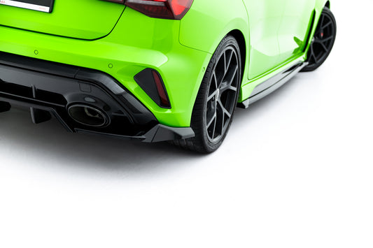 Rear Splitter (with vertical bars) V.1 Audi RS3 Sportback 8Y Facelift