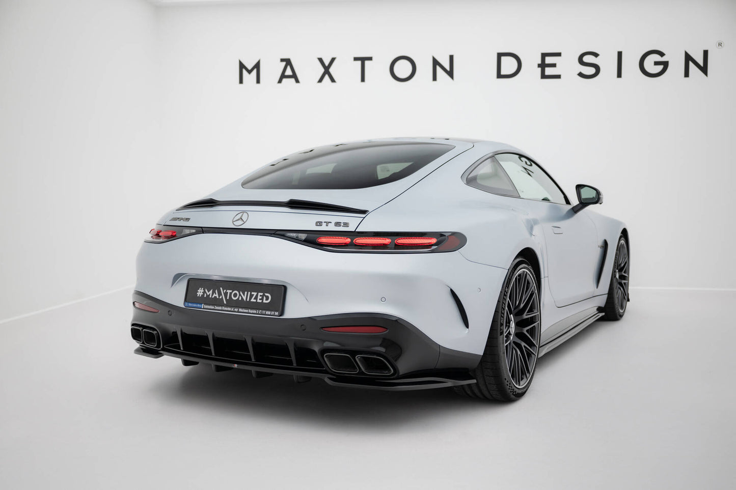 Rear Splitter (with vertical bars) V.1 Mercedes-AMG GT 63 / 55 / 63 S E Performance C192