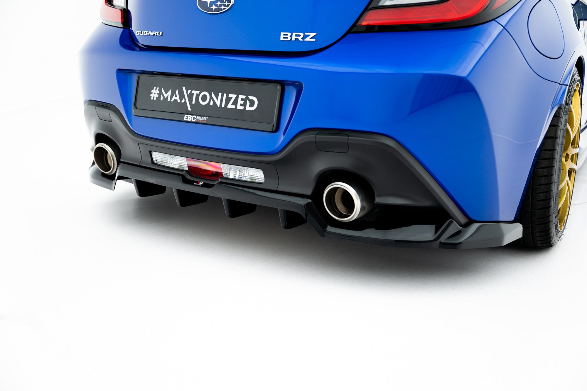 Rear Splitter (with vertical bars) V.1 Subaru BRZ Mk2 – Maxton Design