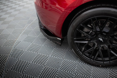 Rear Splitter (with vertical bars) V.1 Tesla Model 3 Project Highland(Facelift)