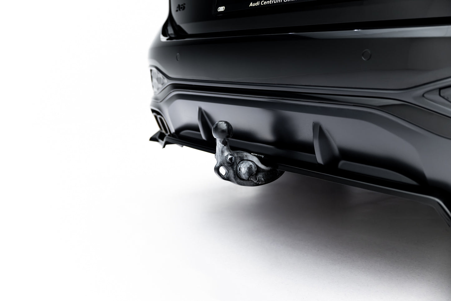Rear Splitter (with vertical bars) V.2 Audi A6 S-Line C9
