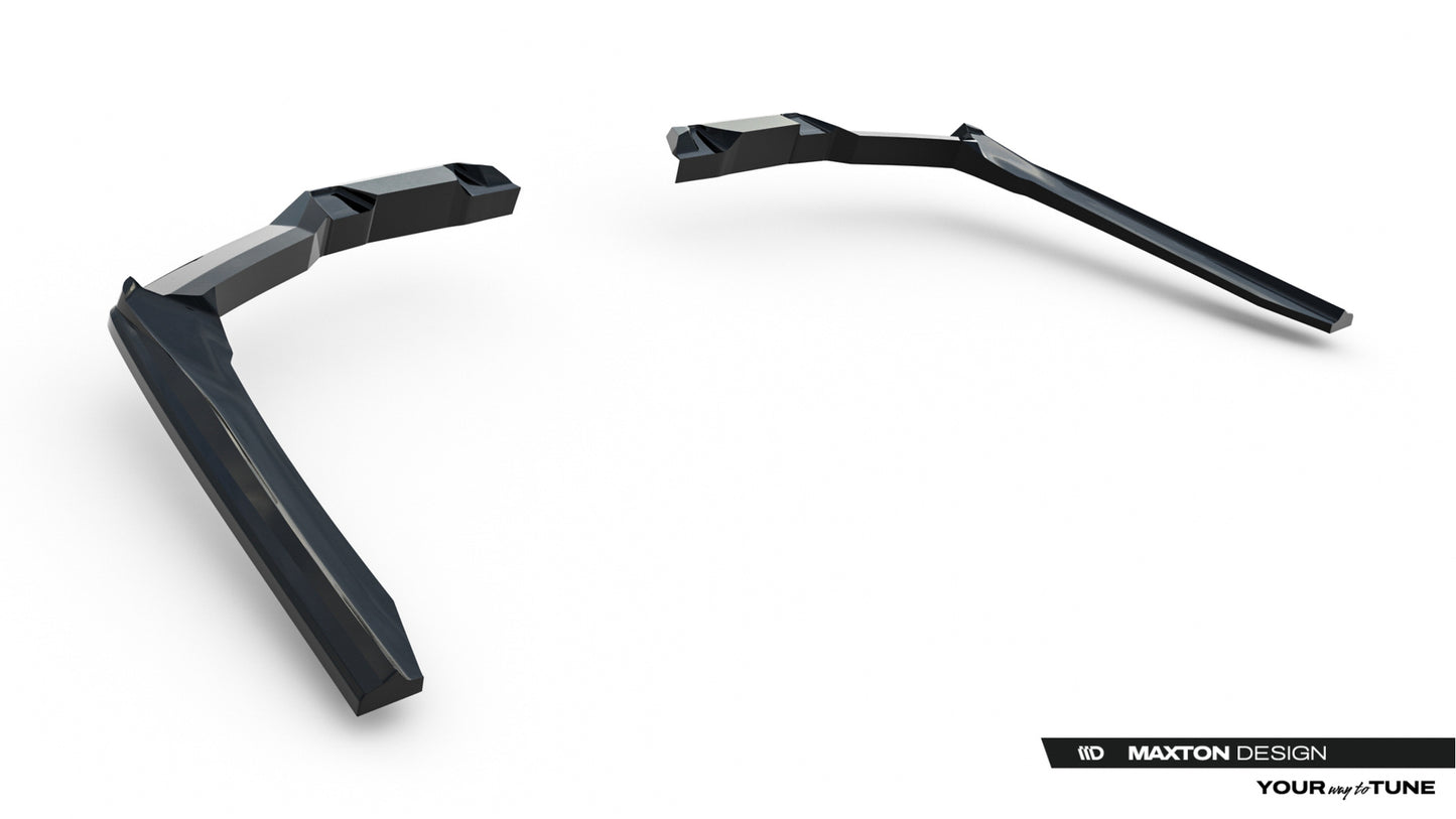 Rear Splitter (with vertical bars) V.2 BMW 5 / i5 M-Pack Sedan / Touring G60 / G61