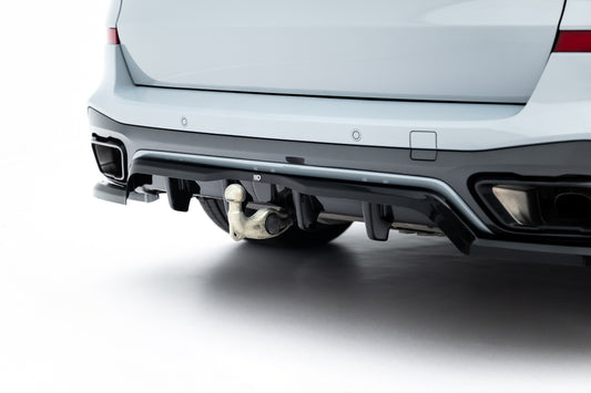 Rear Splitter (with vertical bars) V.2 BMW X5 M-Pack G05 Facelift