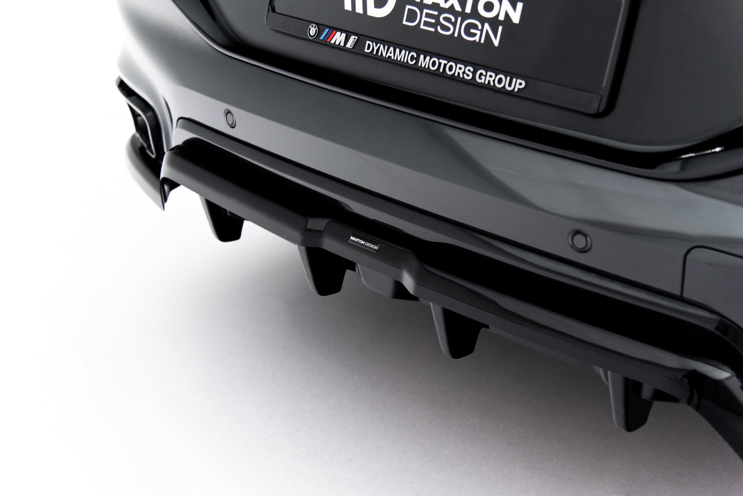 Rear Splitter (with vertical bars) V.2 BMW X6 M-Pack G06 Facelift