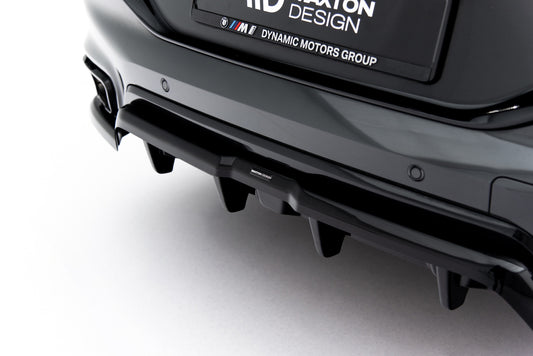 Rear Splitter (with vertical bars) V.2 BMW X6 M-Pack G06 Facelift