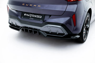 Rear Splitter (with vertical bars) V.4 Cupra Terramar Mk1 (Version with towbar)