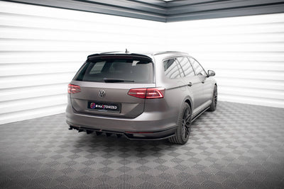 Rear Splitter (with vertical bars) Volkswagen Passat Sedan / Variant B8