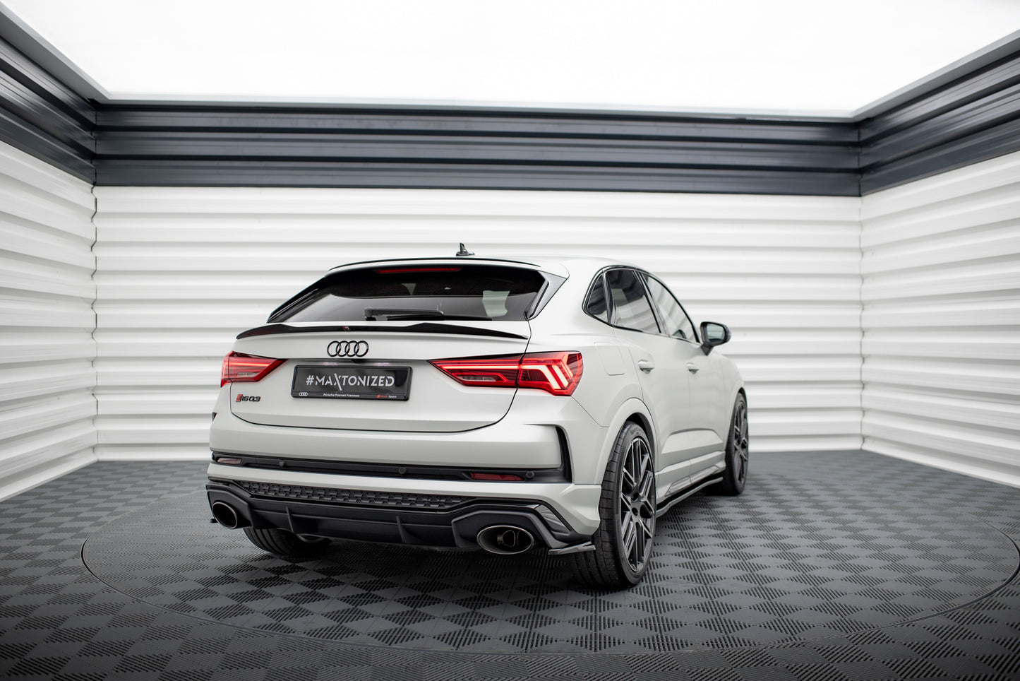 Rear Side Splitters Audi RSQ3 Sportback F3