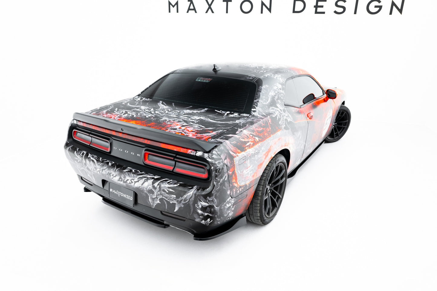 Rear Side Splitters Dodge Challenger GT Mk3 Facelift