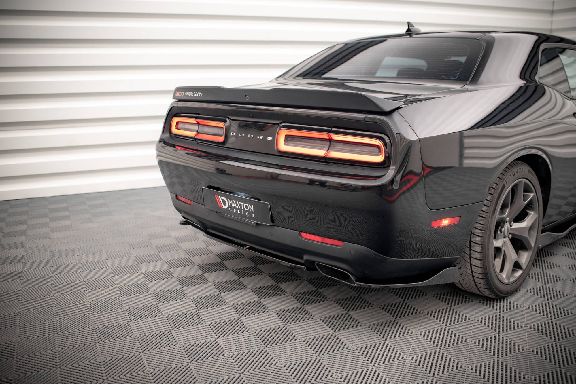 Rear Side Splitters Dodge Challenger RT Mk3 Facelift – Maxton Design