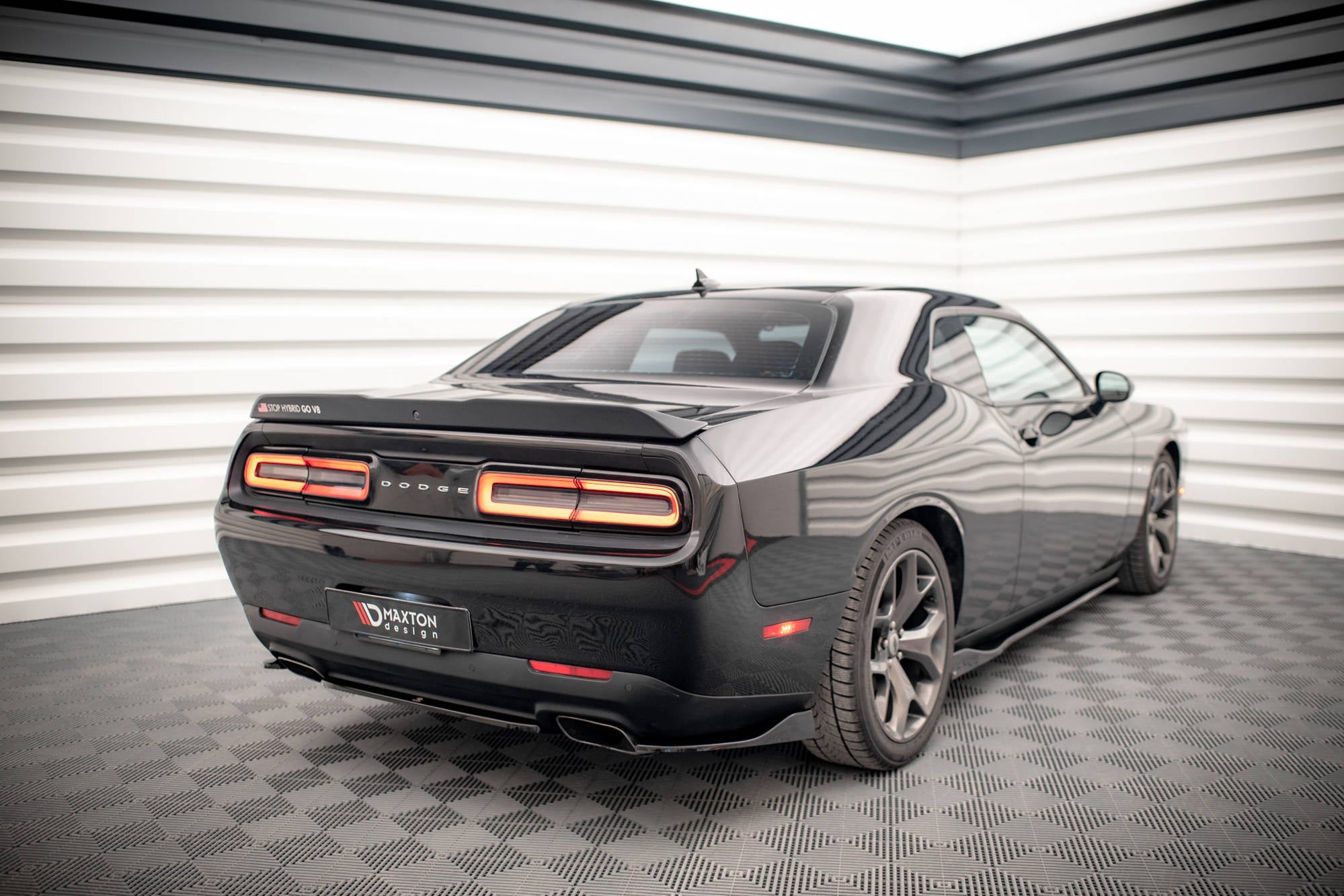 Dodge Challanger Rear Rear Side Splitters Dodge Challenger RT Mk3 Facelift – Maxton Design