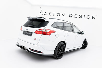 Rear Side Splitters Ford Focus ST Estate Mk3 / Mk3 Facelift