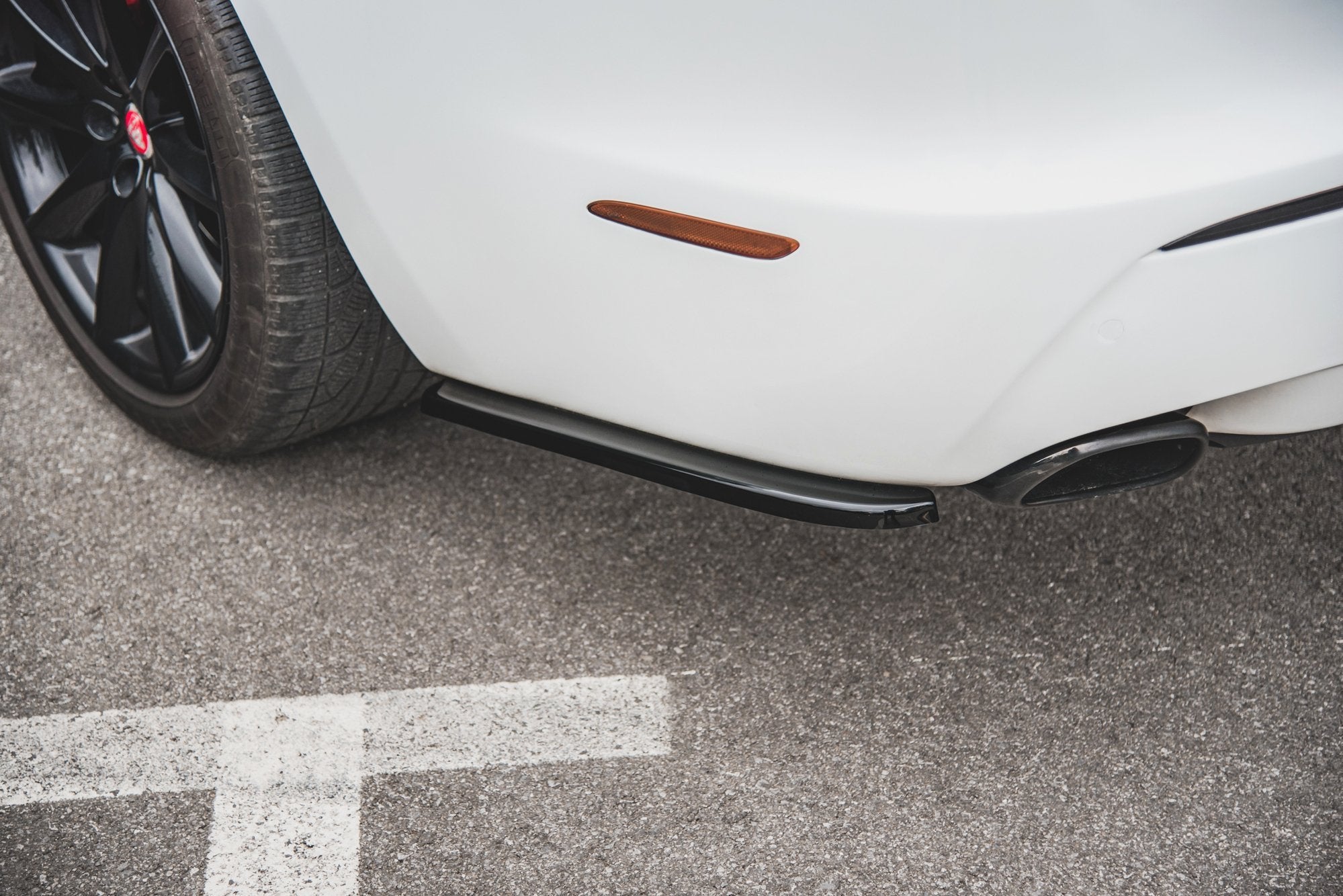 Rear Side Splitters Jaguar XJ R-Sport X351 Facelift – Maxton Design