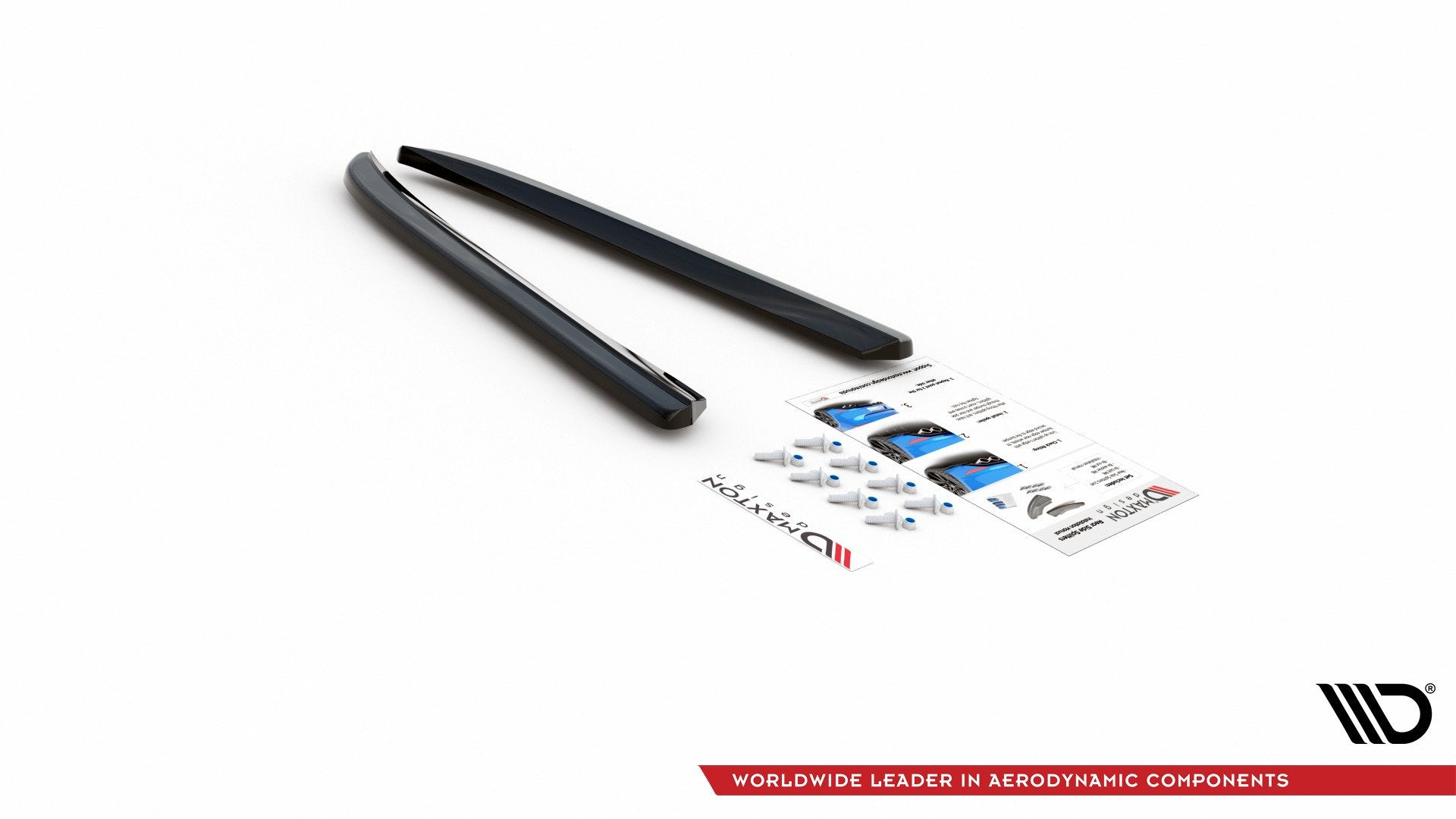 Rear Side Splitters Jaguar XJ R-Sport X351 Facelift – Maxton Design