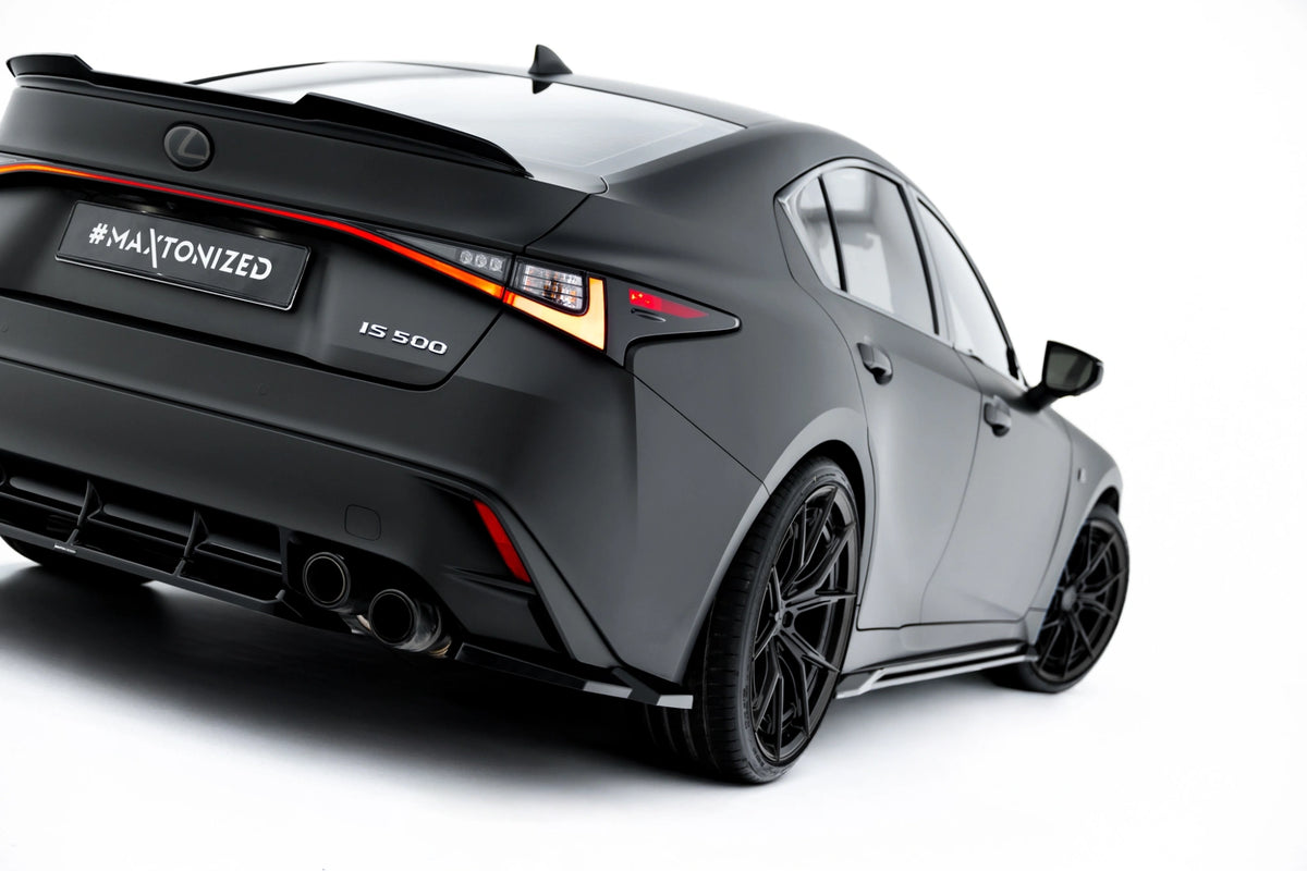 Is500 Rear Rear Side Splitters Lexus IS 500 Mk3 Facelift 2 (XE30) – Maxton Design