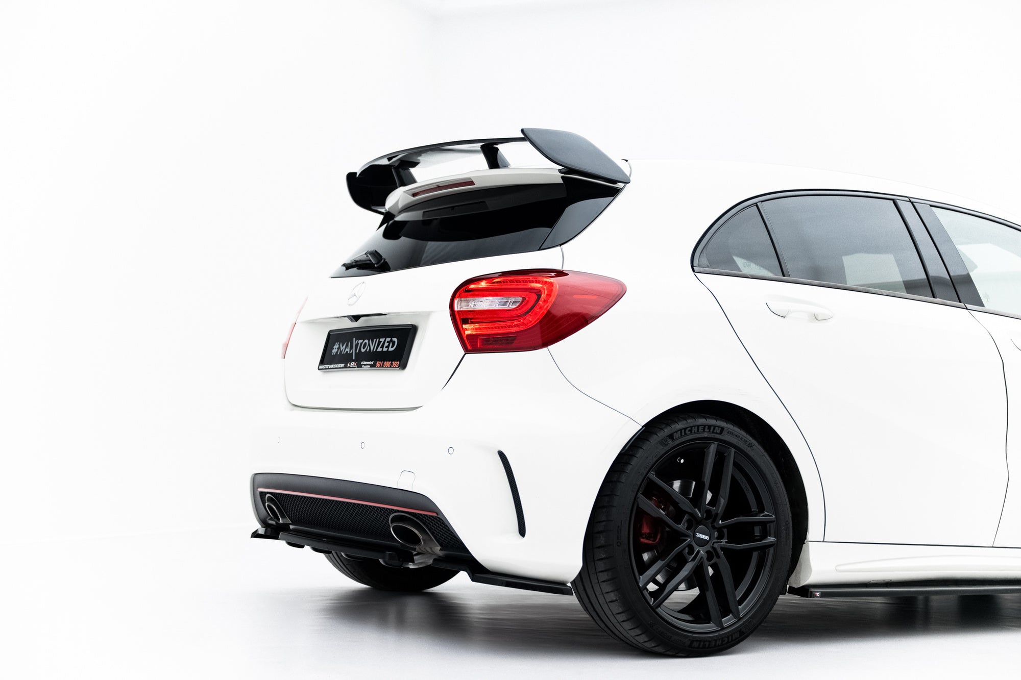 Rear Side Splitters Mercedes-Benz A AMG-Line W176 – Maxton Design