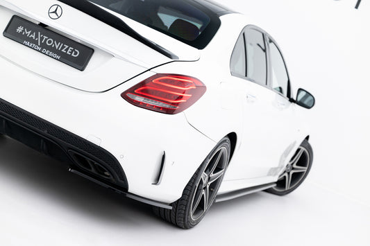 Rear Side Splitters Mercedes-Benz C AMG-Line / C43 AMG Sedan W205