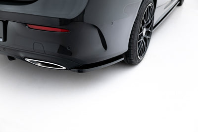 Rear Side Splitters Mercedes- Benz C Coupe AMG-Line C205
