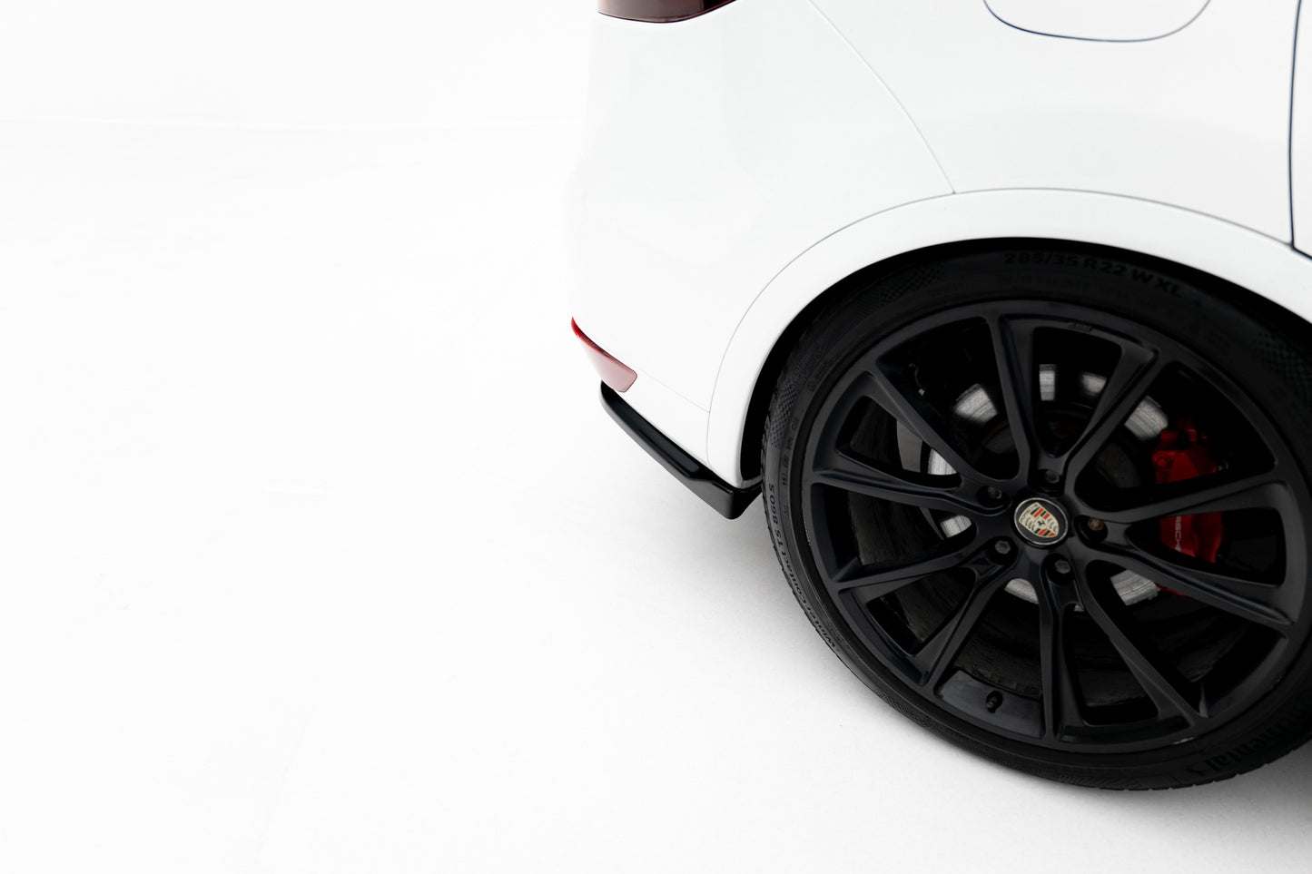 Rear Side Splitters Porsche Cayenne Turbo / Standard Mk2