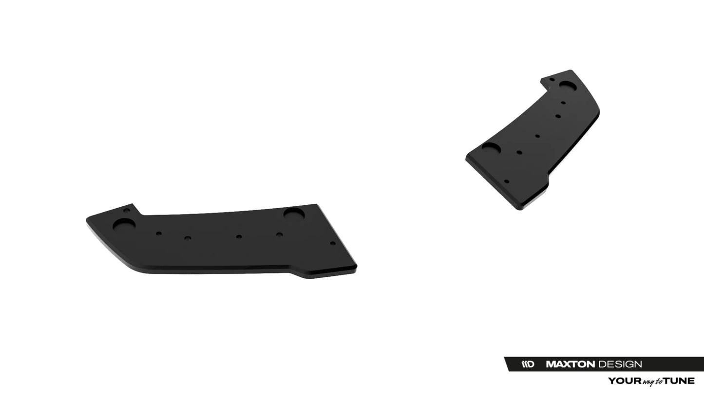 Street Pro Rear Side Splitters Toyota GR Yaris Mk4 Facelift