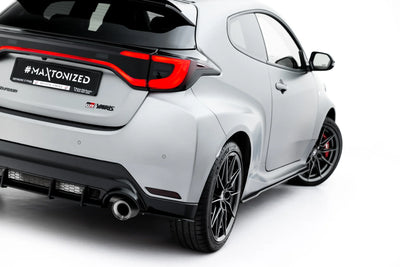 Street Pro Rear Side Splitters Toyota GR Yaris Mk4 Facelift