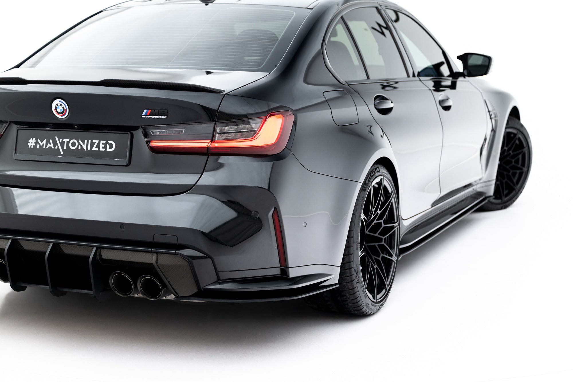 Street Pro Rear Side Splitters V.3 BMW M3 Sedan / Touring G80 Street Pro Rear Side Splitters V.3 BMW M3 Sedan / Touring G80