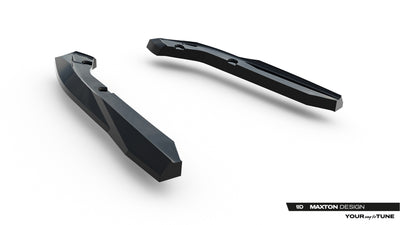 Rear Side Splitters Subaru WRX STI Mk2