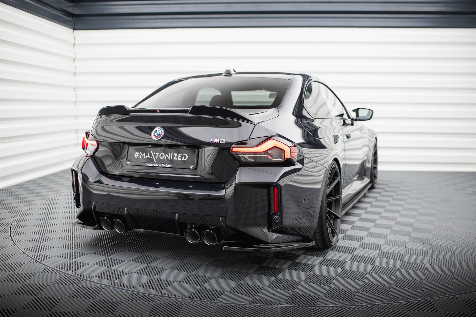 Rear Side Splitters V.1 suitable for BMW M2 G87 – Maxton Design