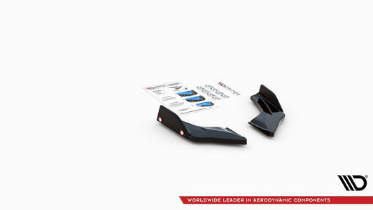 Rear Side Splitters V.1 + Flaps Volkswagen Golf GTI Clubsport Mk8