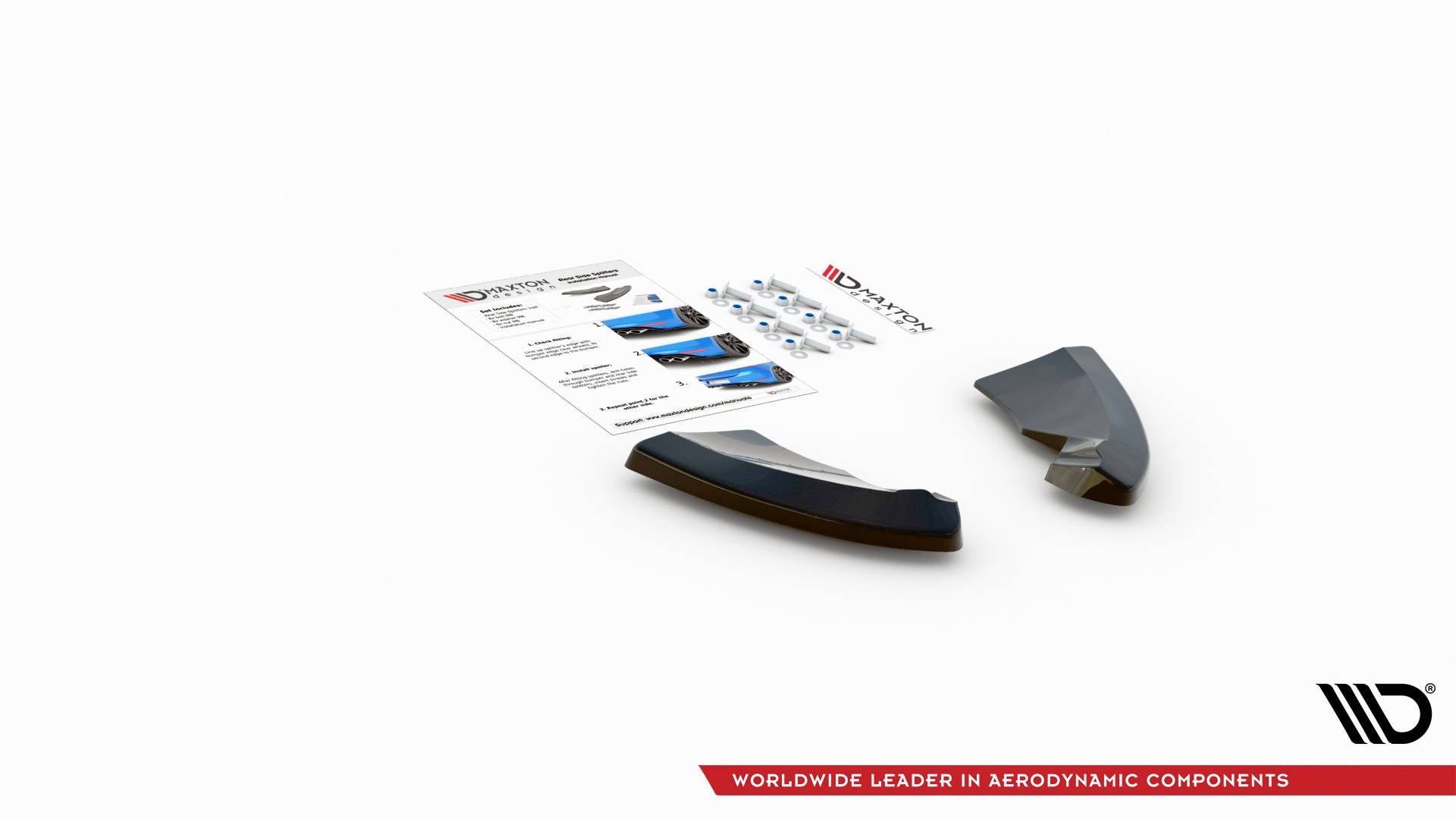 Rear Side Splitters V.1 Opel Astra GTC OPC-Line J – Maxton Design