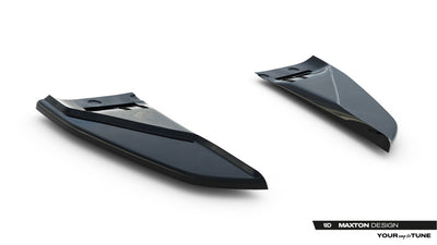 Rear Side Splitters V.1 Tesla Model S Mk1