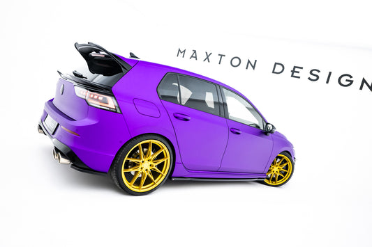 Rear Side Splitters V.1 for Volkswagen Golf R Hatchback Mk8 Facelift