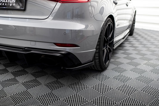 Rear Side Splitters V.2 Audi RS3 8V Sportback Facelift