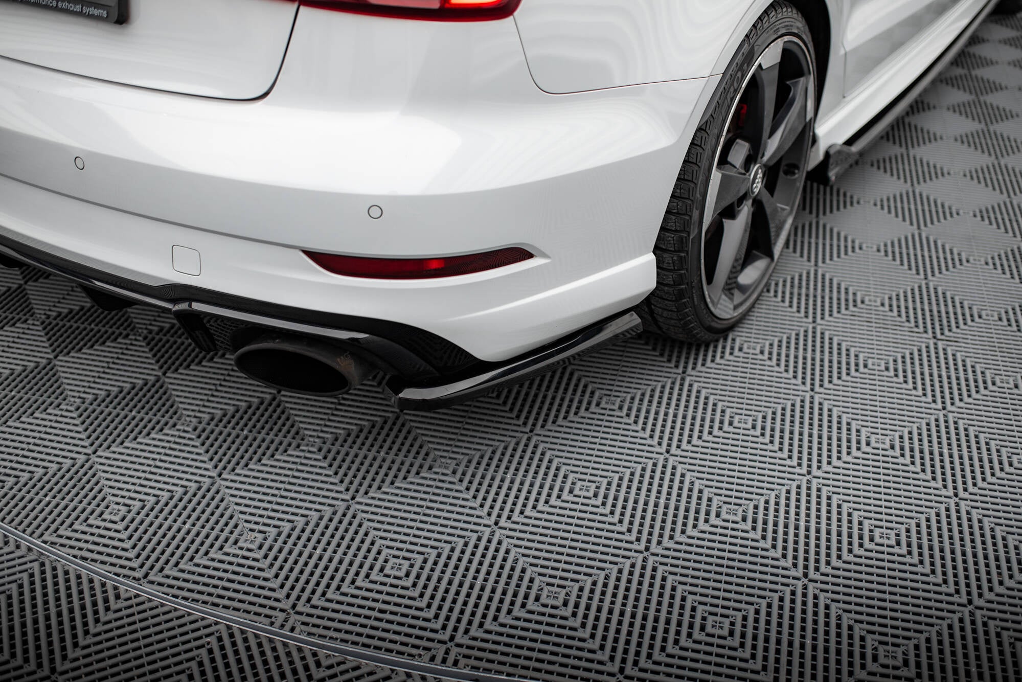 Rear Side Splitters V.2 Audi RS3 Sedan 8V Facelift – Maxton Design