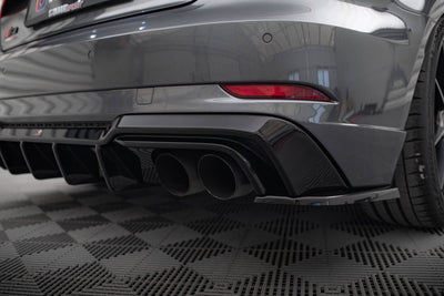 Rear Side Splitters V.2 Audi S3 / A3 S-Line Sportback 8V Facelift