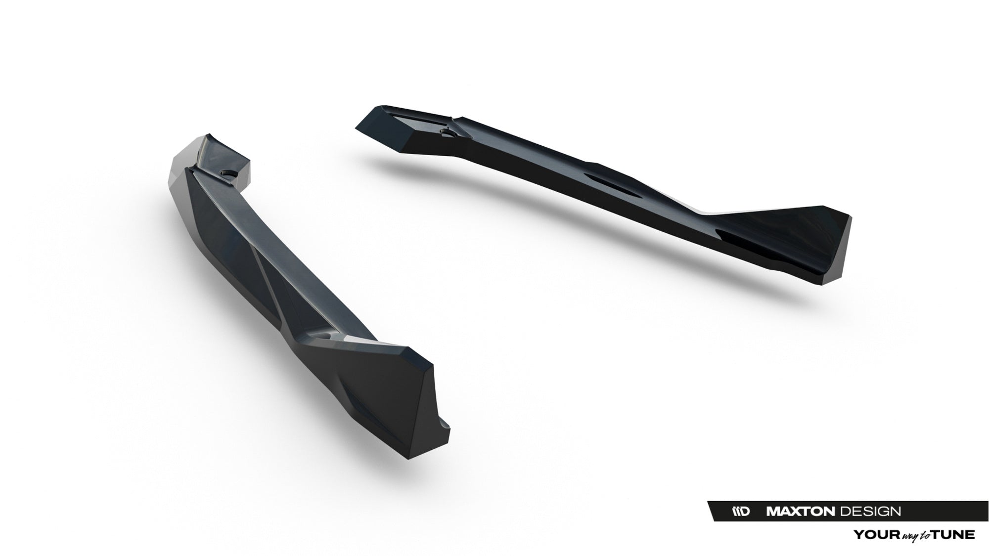BM2-053 ターレス Rear Side Splitters V.2 BMW M5 F90 – Maxton Design