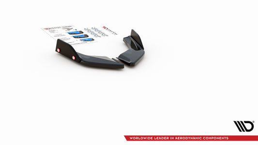 Rear Side Splitters V.2 + Flaps Volkswagen Golf GTI / GTE Mk8