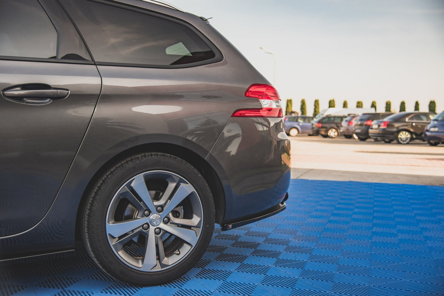 Rear Side Splitters V.2 Peugeot 308 SW Mk2 