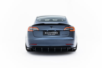 Rear Side Splitters V.2 Tesla Model 3