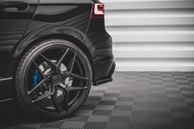 Rear Side Splitters V.2 for Volkswagen Golf R Hatchback Mk8