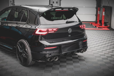 Rear Side Splitters V.2 for Volkswagen Golf R Hatchback Mk8