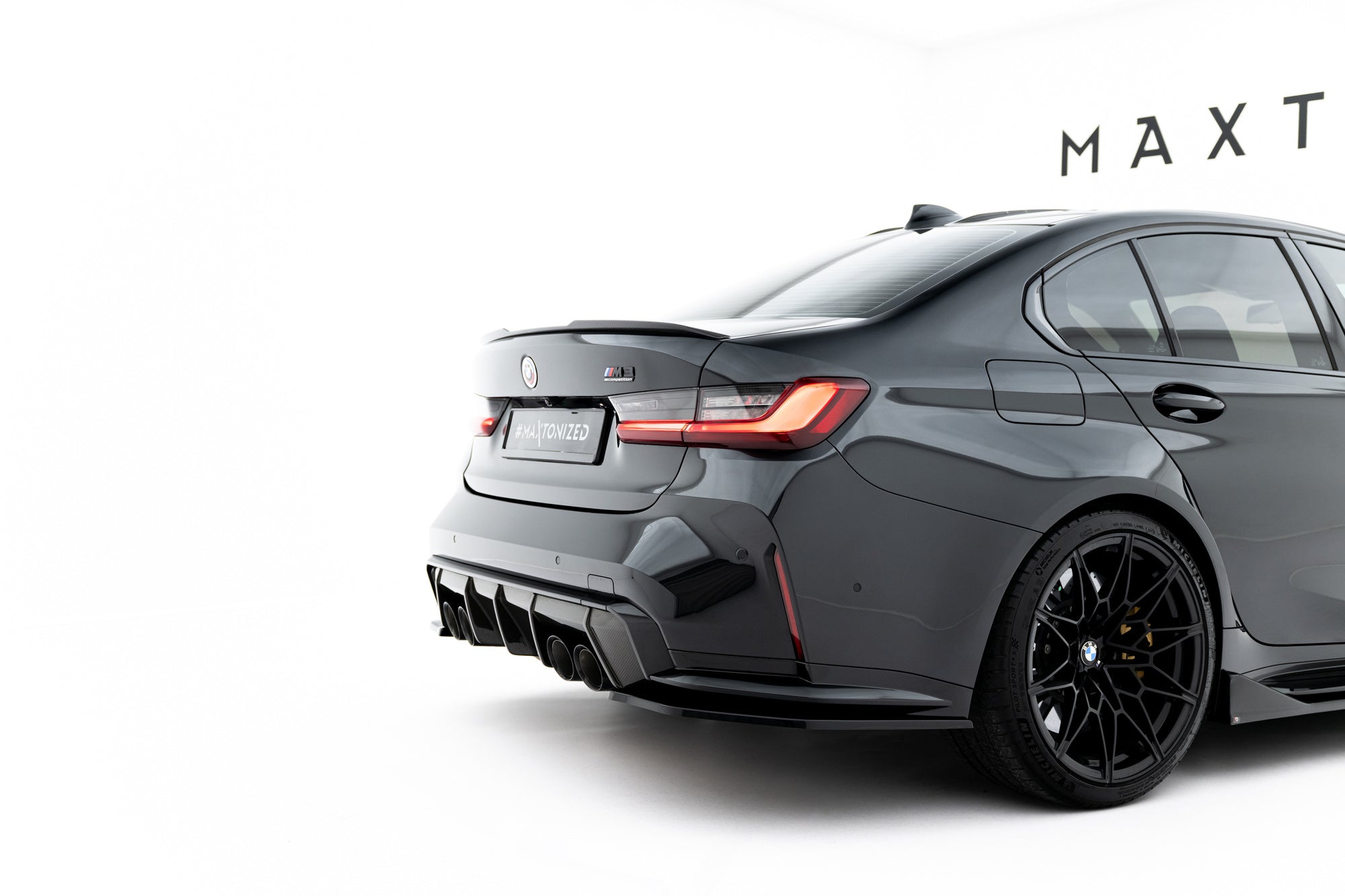 Rear Side Splitters V.3 BMW M3 Sedan / Touring G80 / G81 – Maxton