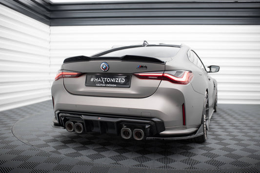 Rear Side Splitters V.5 (For rear valance v.1)  BMW M4 G82 / G82 Facelift