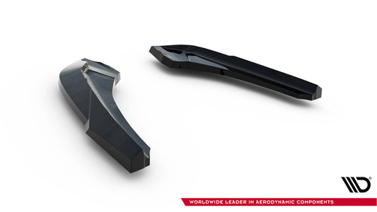 Rear Side Splitters V.5 (For rear valance v.3) BMW 1 M-Pack / M140i F20 Facelift 