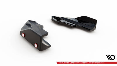Rear Side Splitters V.6 + Flaps Volkswagen Golf R Hatchback Mk8