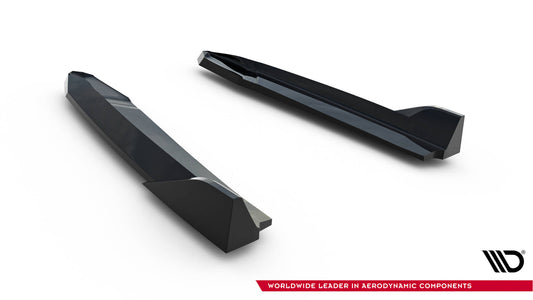 Rear Side Splitters V.8 Skoda Octavia RS Liftback / Combi Mk4 